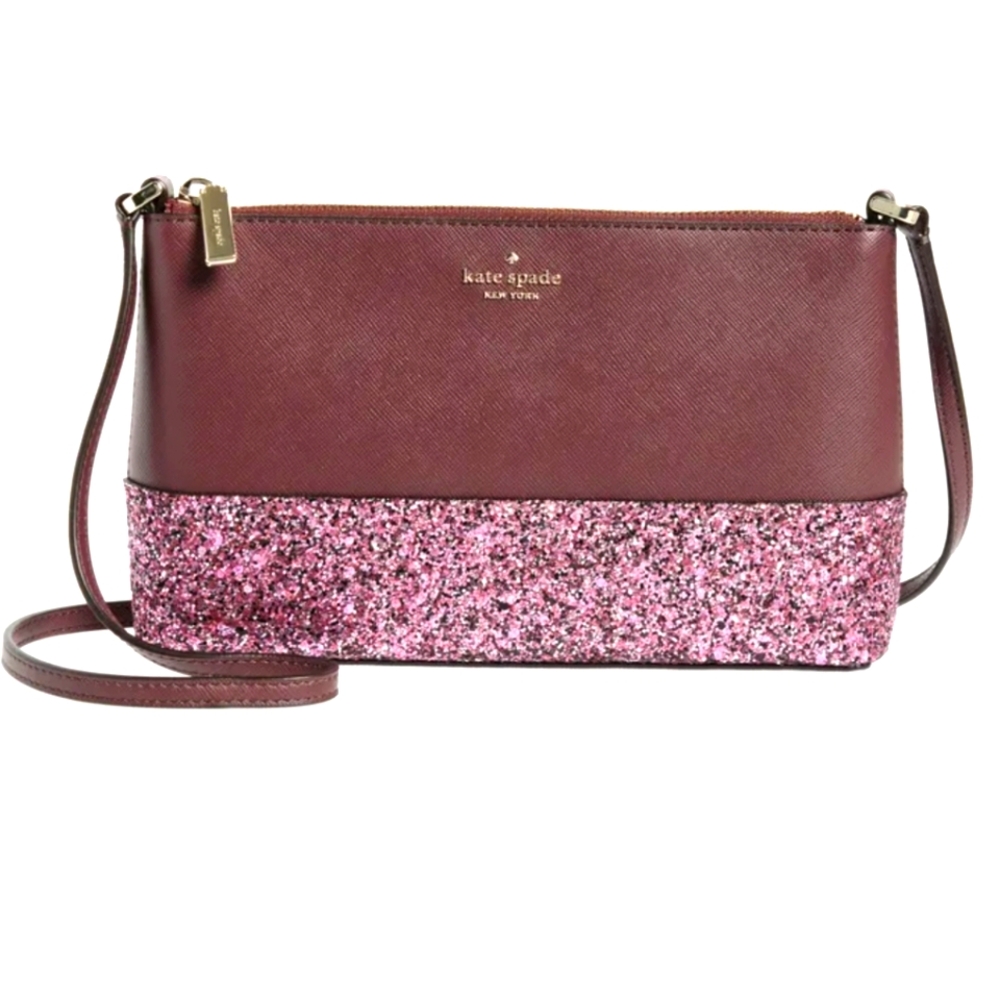 Kate Spade ♠️ Glitter Flash Crossbody Bag NWT
